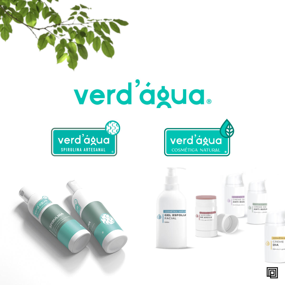 Brand Identity, extensions & packaging | Verd'água